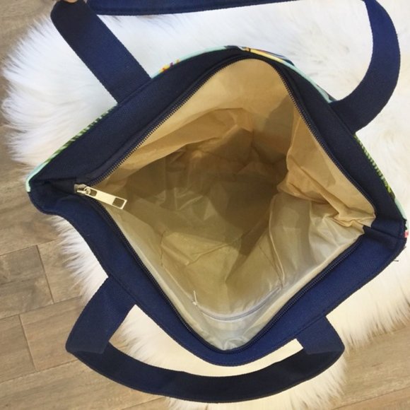 Tropical Toucan Shoulder Tote Bag - Picture 3 of 7